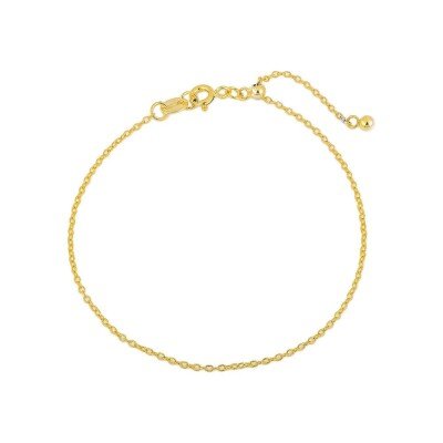 925 Gold Plated Silver Charm Bracelet for Women (GPS Design)