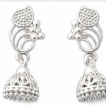SILVER JHUMKAS