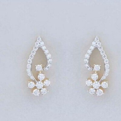 Diamond Earrings (Certified Natural Diamonds)