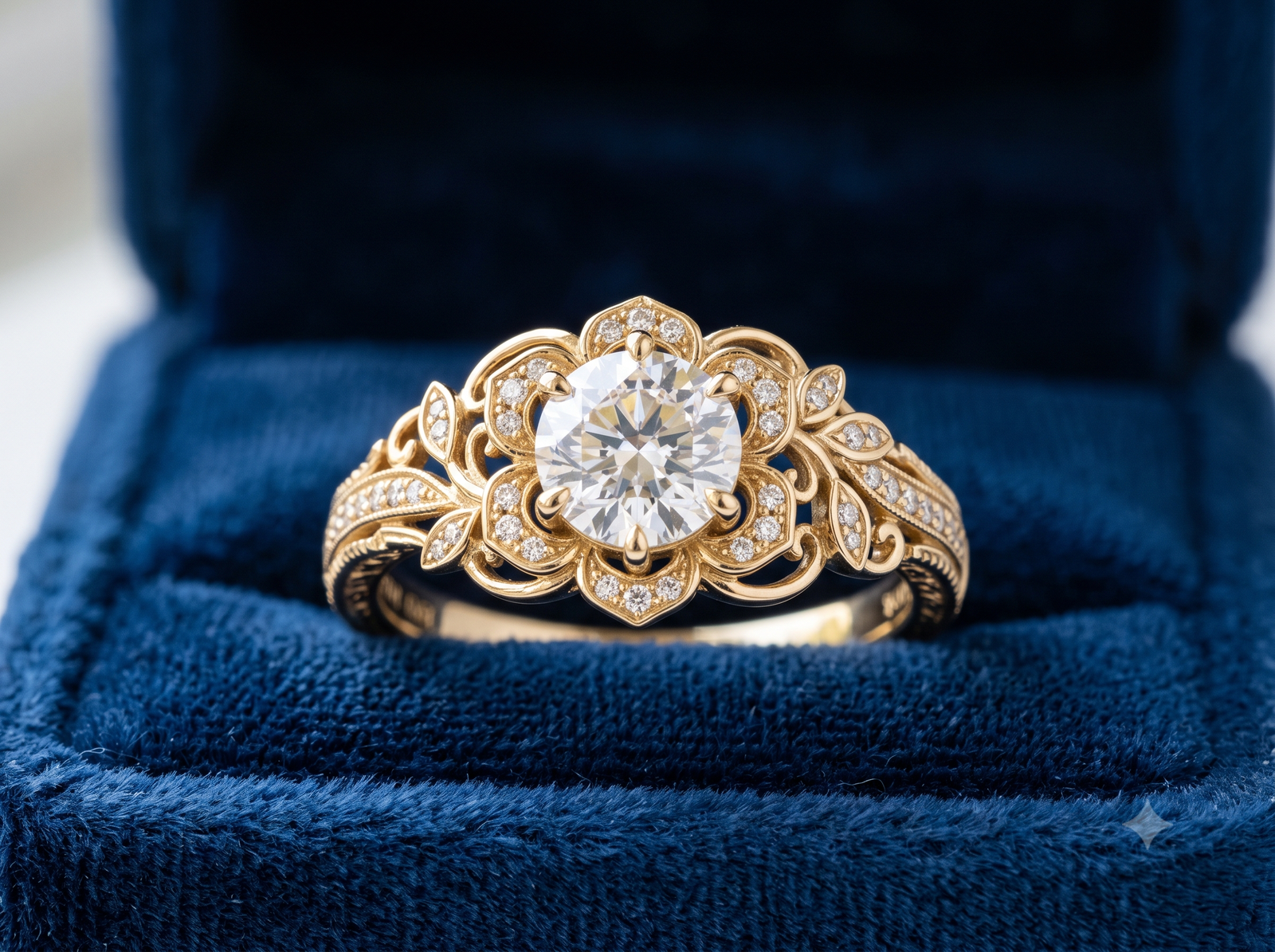 Gold ring designs from Shivaani Jewellers