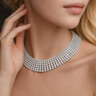 Diamond Choker Necklace